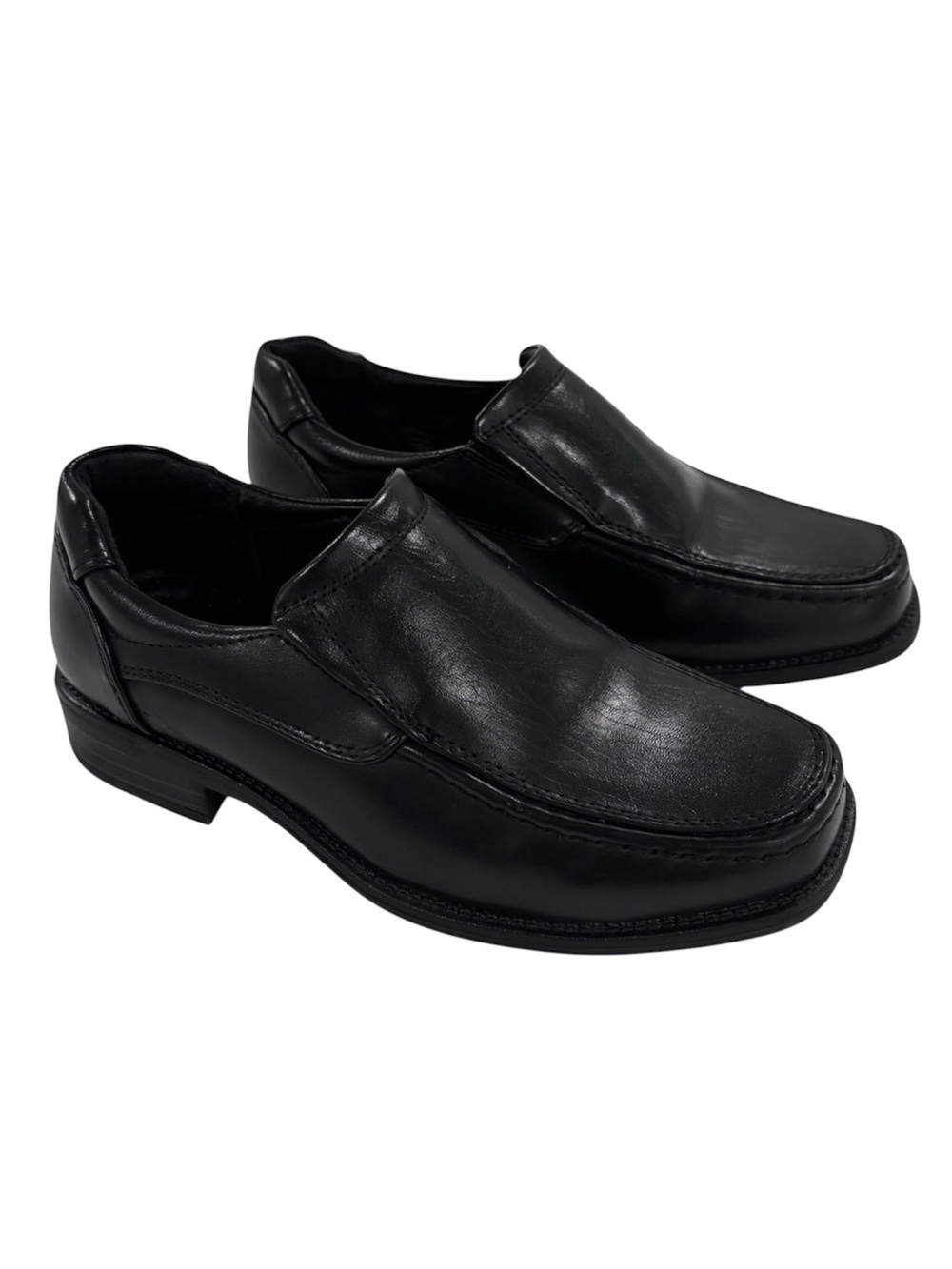 Robert David Lil Tim Black Slip On Dress Shoes Boys Size 12 1/2 M